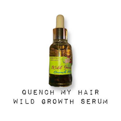 QUENCH MY HAIR™️ HIBISCUS INFUSED WILD GROWTH OIL