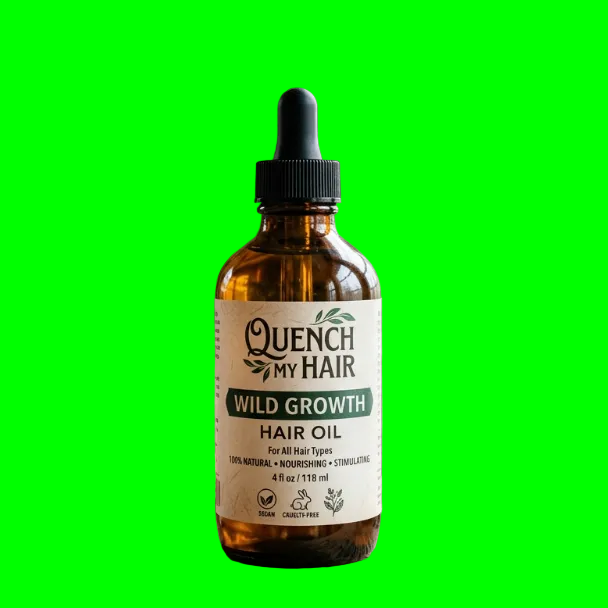 QUENCH MY HAIR™️ HIBISCUS INFUSED WILD GROWTH OIL