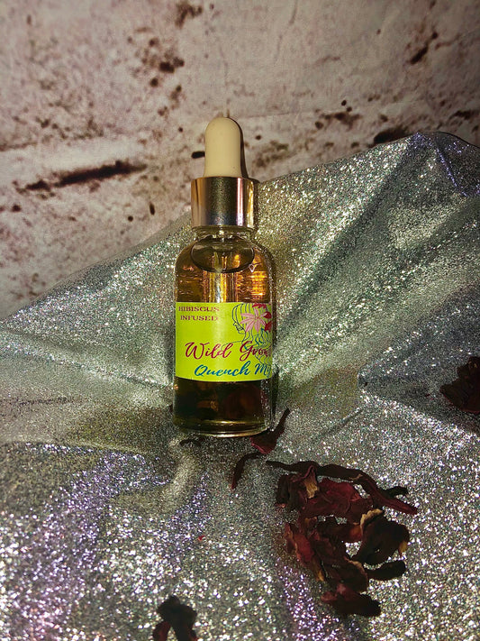 QUENCH MY HAIR™️ HIBISCUS INFUSED WILD GROWTH OIL